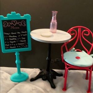 American Girl Bistro Set
